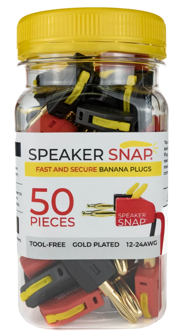 Fiche banane à montage rapide, Speaker Snap – Image 6