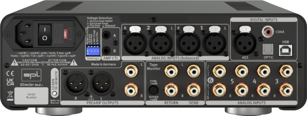 Préampli convertisseur SPL Director MKII - démo magasin - noir – Image 2