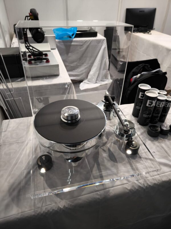 Plateau de découplage Aktyna Diaphane pour platine vinyle – Image 5
