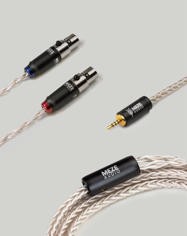 Meze Audio Câble mini XLR pour Empyrean PCUHD plaqué Argent – Image 2