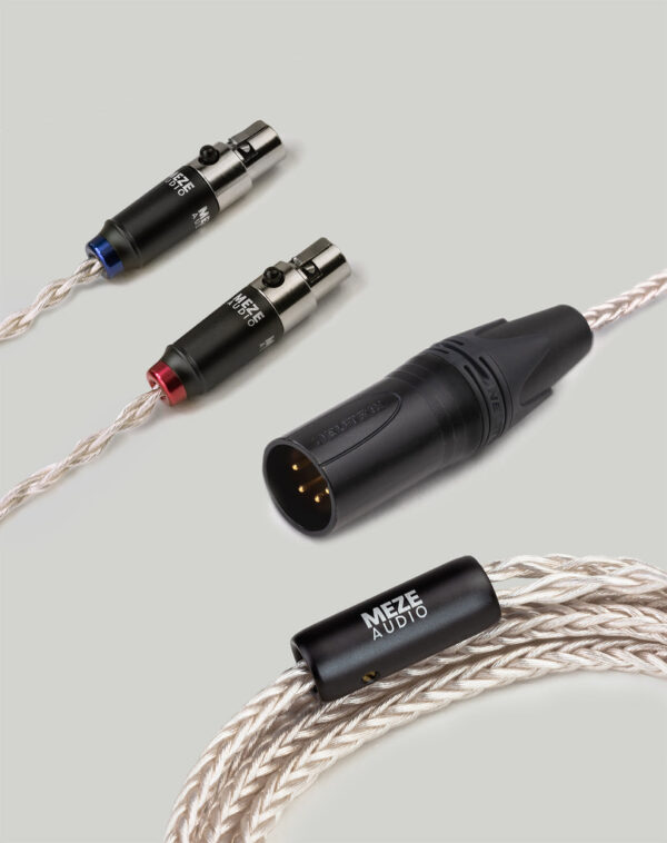 Meze Audio Câble mini XLR pour Empyrean PCUHD plaqué Argent – Image 4