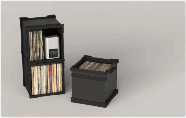 HUMMINGURU - Flexicube - boite de rangement pour vinyles
