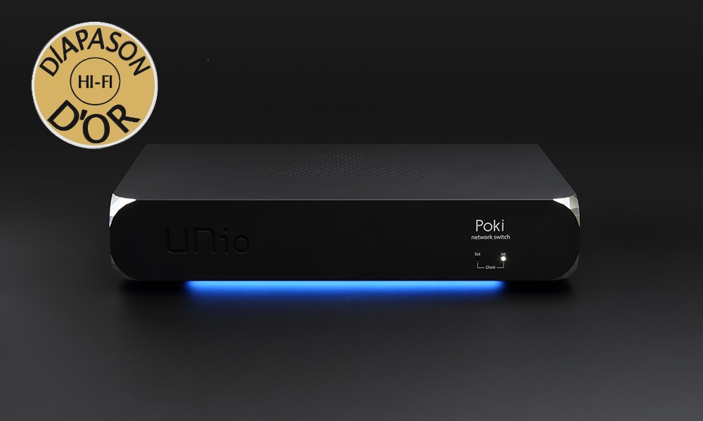 UNio Poki Switch Réseau – Switch audiophile 2.5G & 10G SFP - gris ou noir – Image 19