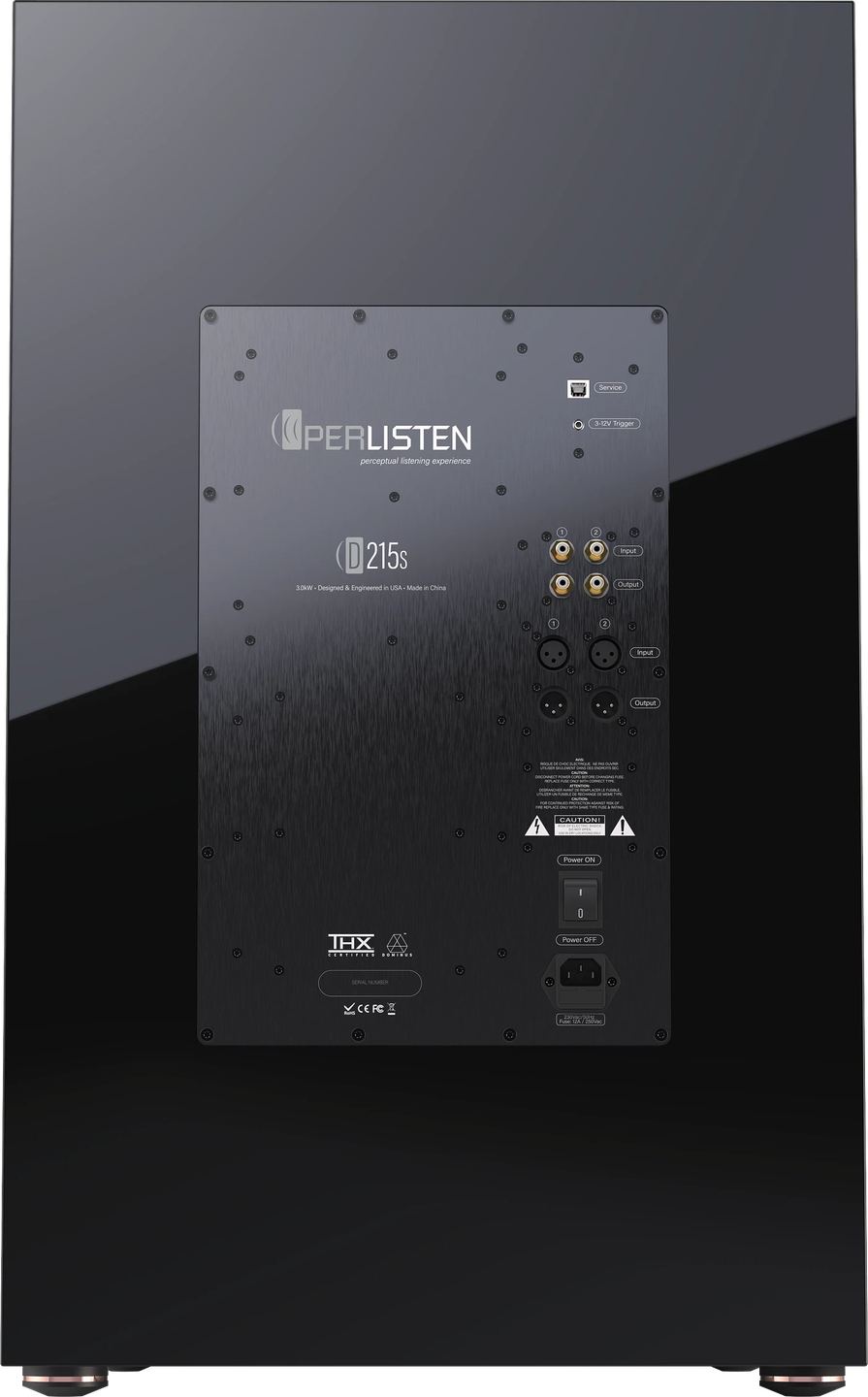 Perlisten D215s - Gloss Black – Image 5